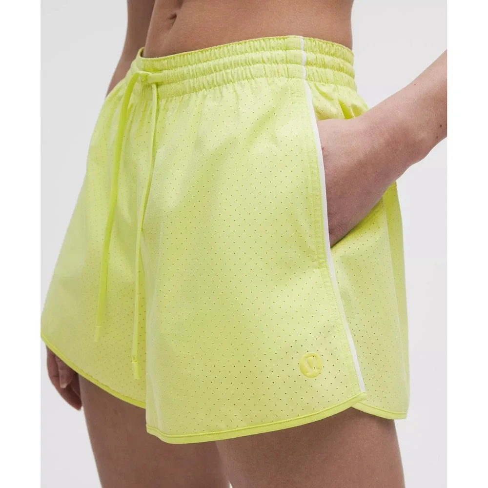 Lululemon Court Rival Perforated High‎ Rise Shorts 3